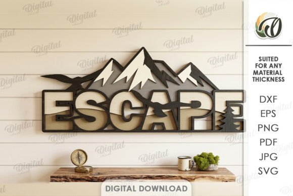 3D Camping Decor Laser Cut: A Creative Way to Bring Nature into Your Space