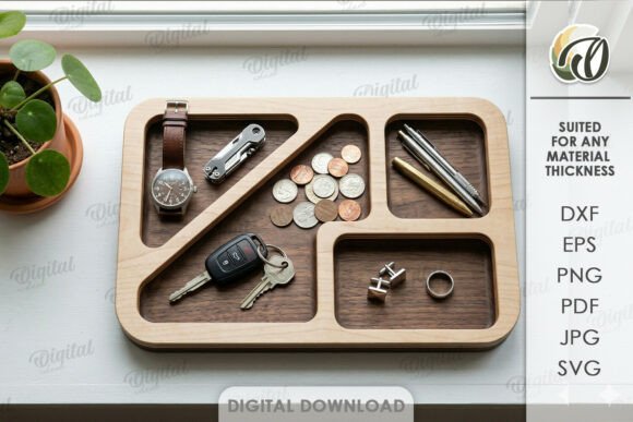 3D Dump Tray Laser Cut: A Versatile Digital Design Solution for Creative Projects