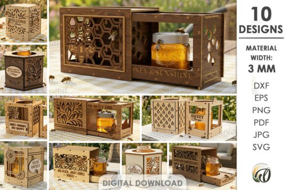 3D Summer Fruit Fly Trap Boxes Bundle: A Creative Solution for Pest Control