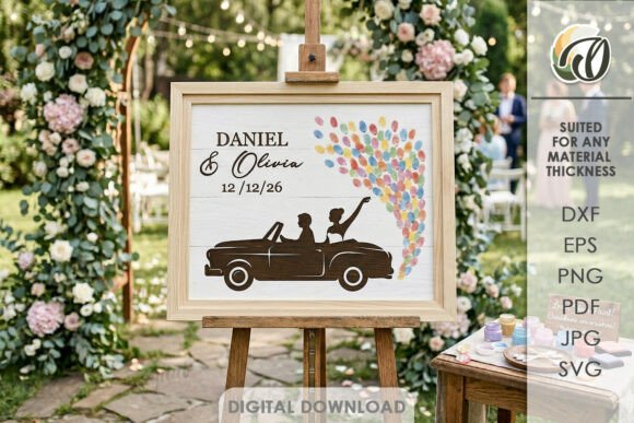3D Wedding Guest Decor Laser Cut: A Creative Digital Solution for Personalized Events