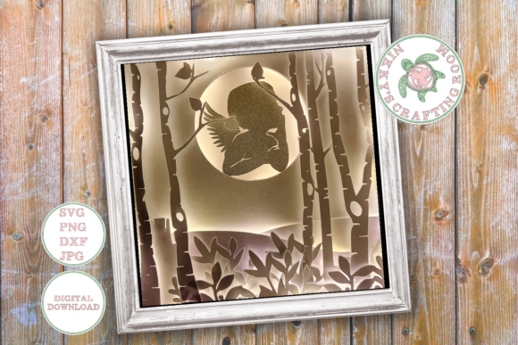 Cherub 3D Shadow Box Template: A Practical Creative Asset for Aspiring Crafters and Designers