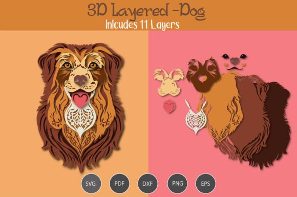 Everything You Need to Know About 3D Layered Dog for Better Design and Printing Results