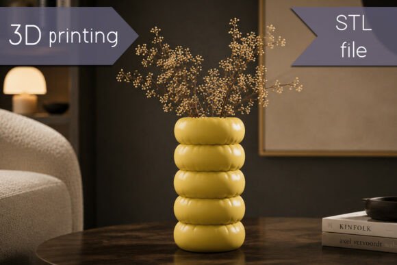How to Use the Inflated Vase STL File for Stunning 3D Print Vase Projects